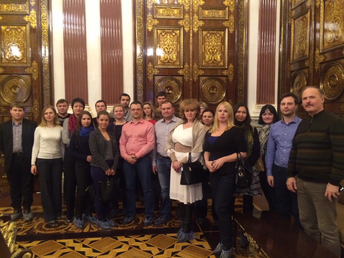 Сотрудники Фонда посетили Мариинский дворец